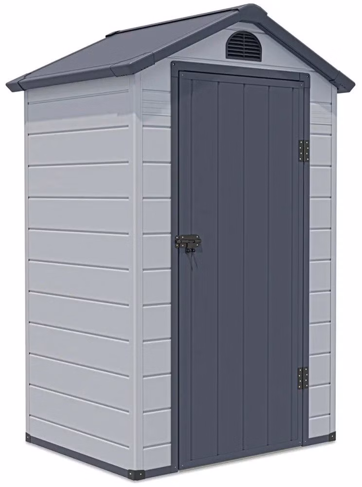 Hardmaister záhradný domček VERMONT 134 x 104 cm svetlo sivá