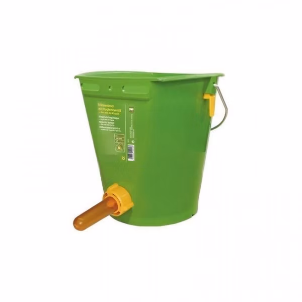 Vedierko napájacie plastové s hygienickým ventilom