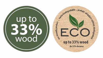 Kvetináč SPLOFY ECO WOOD 25,9 cm - farba: antracitová ECO