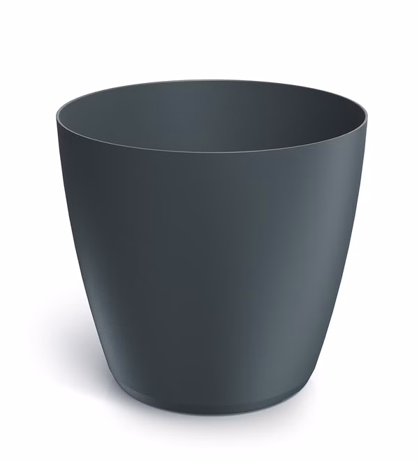 Kvetináč MATE 34 cm - farba: uhlie
