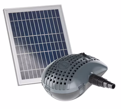 Heissner solárne filtračné a potôčikové čerpadlo 3500 l/h vr. 2 x 20W solárnych modulov SPB3000‑00