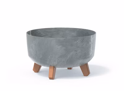 GRACIA LOW BETON EFFECT 28,5 cm - farba: sivá