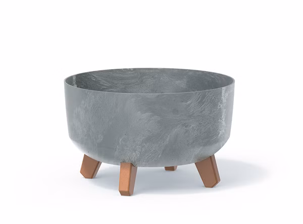 GRACIA LOW BETON EFFECT 28,5 cm - farba: sivá