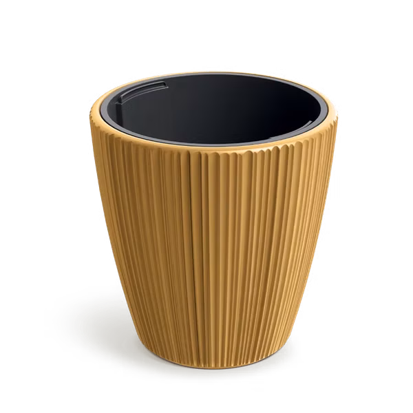 Kvetináč ORO 34,9 cm - farba: horčicová