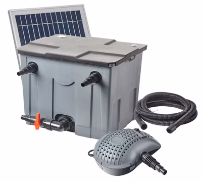 Heissner súprava solárnej prietokovej filtrácie s čerpadlom 3500 l/h do 8 m3, vrát. 2 x 20W solárnych modulov SF8000-00
