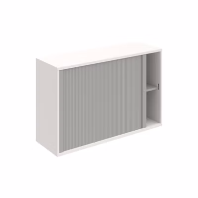 Policová skriňa Strong L, 120x76,8x40 cm, sivá/biela