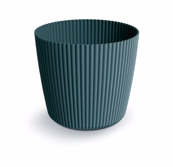 Kvetináč MILLY ROUND 34,2 cm - farba: oceánsky modrá