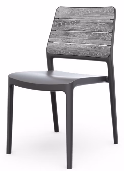 KETER DECO PORTO kreslo - Storm Grey/grafit