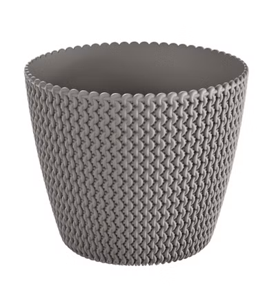 Kvetináč SPLOFY 25,9 cm - farba: sivý kameň