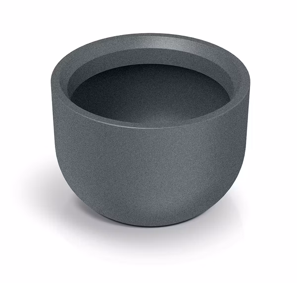 Kvetináč MOLTA ROUND 48 cm - farba: žulovo sivá