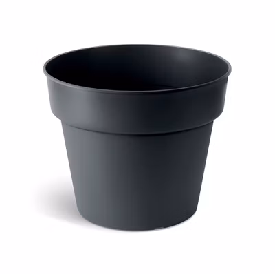 Kvetináč PLANTI 14,5 cm - farba: čierna