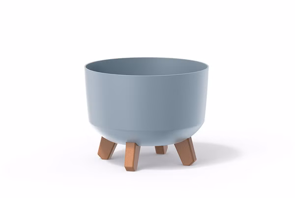 Kvetináč GRACIA STANDARD 23,5 cm - farba: svetlosivá