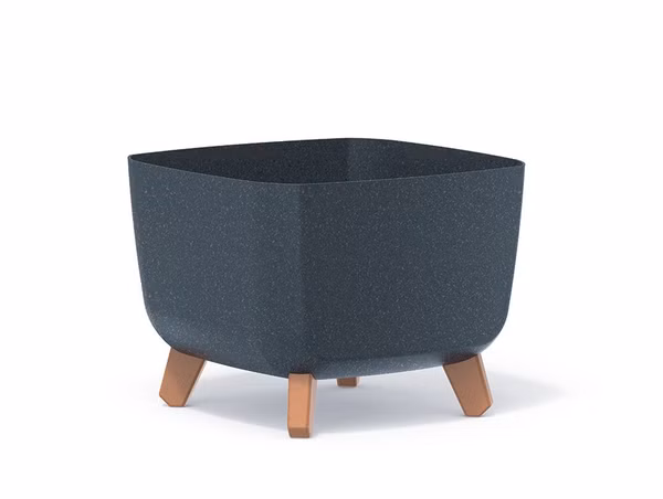 GRACIA SQUARE ECO WOOD 24 cm - farba: antracitová ECO