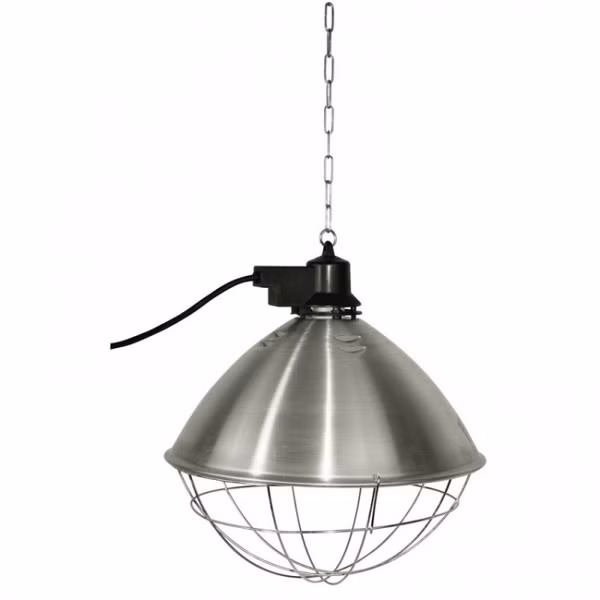 Infražiarič - výhrevná lampa so širokým klobúkom, kábel 5 m