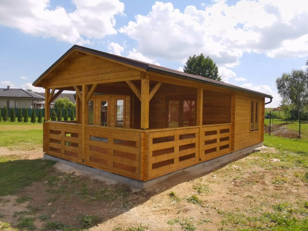 Drevená chatka Suzy MAX 8,4m x 4,6m