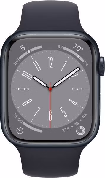 Apple Watch Series 8 GPS 45 mm temne atramentový hliník
