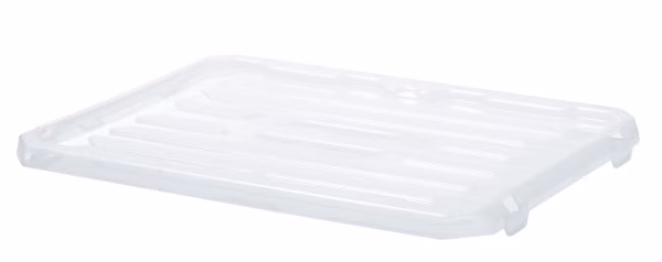 Plastové veko na box CARGOBOX 300x200x20 - farba: transparentná