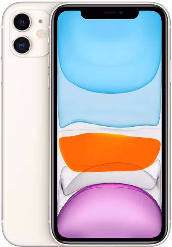 Apple iPhone 11 128 GB biely