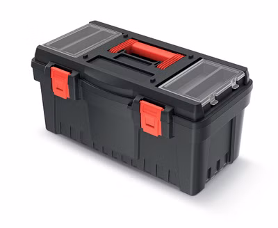 Kufrík na náradie DARK 55 54,8 x 27,3 x 26 cm, čierny