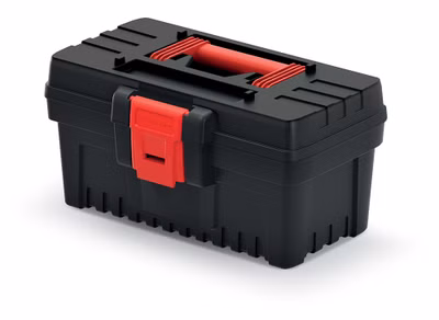 Kufrík na náradie DARK 30 26,9 x 17,7 x 15,5 cm, čierny