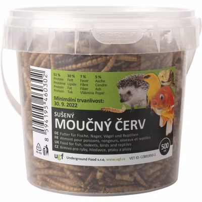 Múčny červ 0,5l (80g)