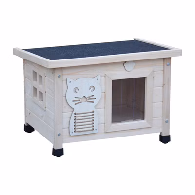 Búda, mačací domček Charlie Natural, 53 x 39 x 43 cm