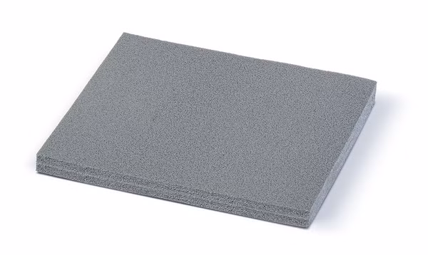 Penová výplň 30,5x28,5x2 cm - farba: sivá