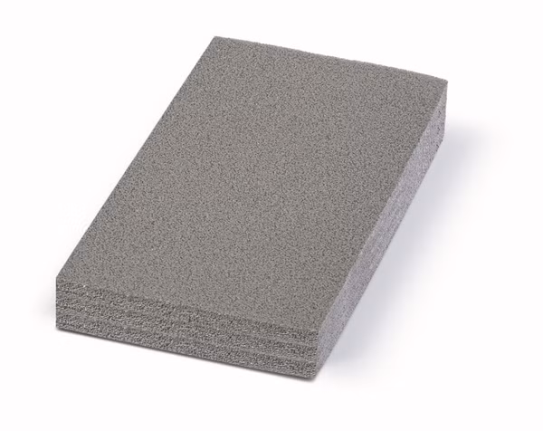 Penová výplň 28,5x15,5x3 cm - farba: sivá