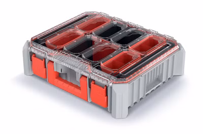 Limitovaná edícia - C BLOCK BRIDGE 44,5x36,8x12,2 cm - farba: sivá