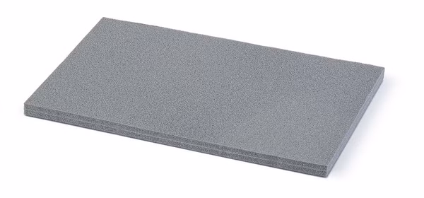 Penová výplň 47,5x28,5x2 cm - farba: sivá
