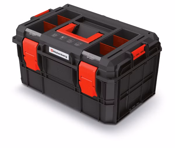 Kufrík na náradie X BLOCK LOG 546x380x307 mm - farba: čierna