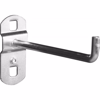 Držiak na náradie kolmý háčik 90 mm do perforovanej steny