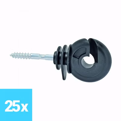 Izolátor kruhový pre vedenie elektrického ohradníka