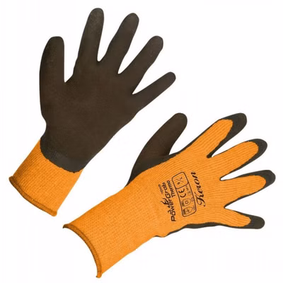 Rukavice zimné pracovné PowerGrab Thermo, oranžové