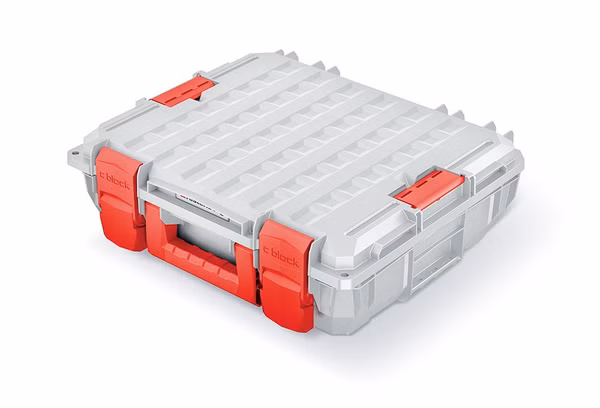 Limitovaná edícia - kufor na náradie C BLOCK PRO 45x38x13,5 cm - farba: sivá