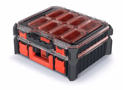 Sada organizérov CMX 44,5x39x19,7 cm - farba: čierna