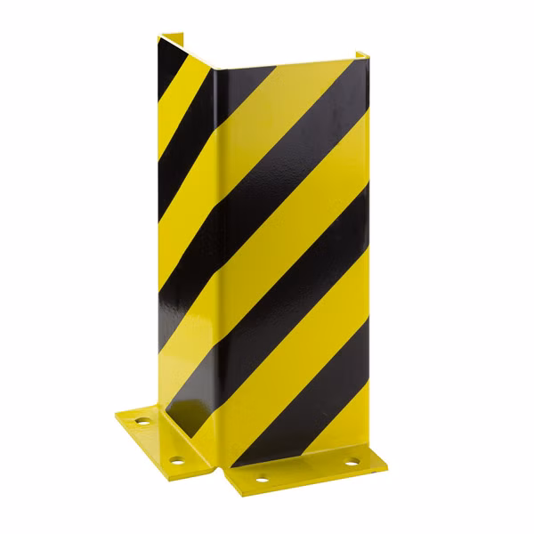 Bezpečnostný L-profil na ochranu regálov 40 cm / 5 mm