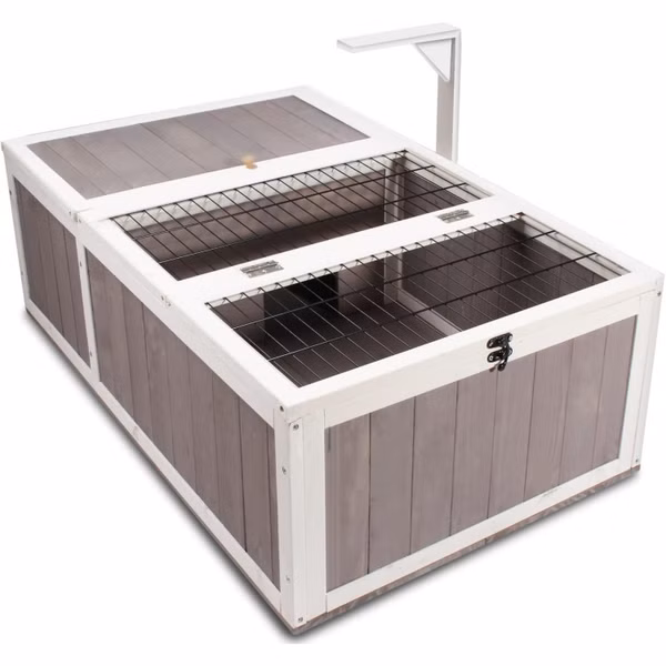 Drevený výbeh pre drobné zvieratá 0878