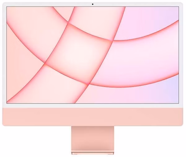 APPLE IMAC 24" (2021) 4,5K RETINA M1 / 8-JADROVÉ GPU / 8 GB / 512 GB MGPN3SL/A RUŽOVÝ