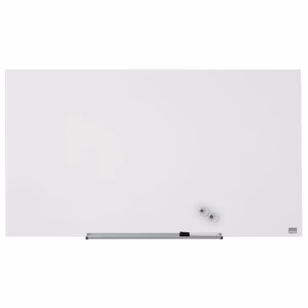Sklenená tabuľa Nobo Diamond biela 993x559 mm