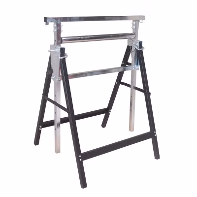 Kovový pracovný podstavec skladací 68x60x81-131 cm