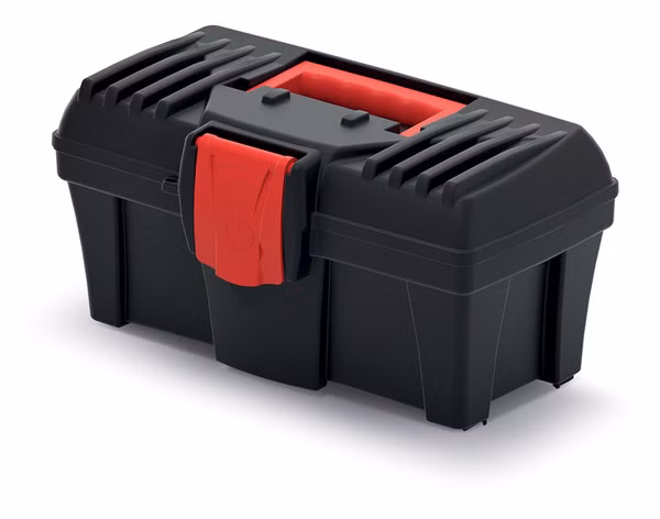 Plastový kufor na náradie CALIBER 300x167x150 mm