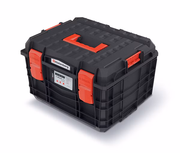 Kufrík na náradie C BLOCK 45x38x29 cm - farba: čierna