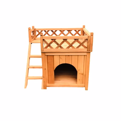 Villa ROSE | Drevený domček pre miláčikov - 72 x 58 x 64.5 cm