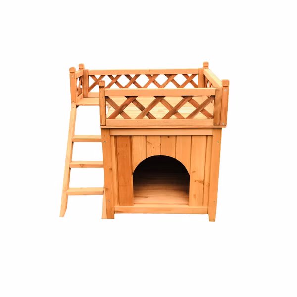 Villa ROSE | Drevený domček pre miláčikov - 72 x 58 x 64.5 cm