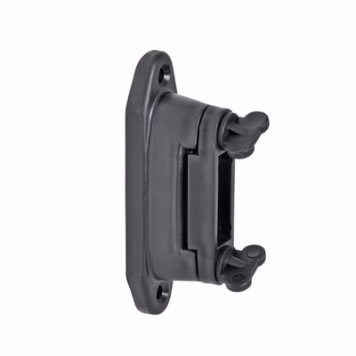 Izolátor k elektrickému ohradníku rohový plochý na pásku do 40 mm, na klinec alebo vrut - 10 ks