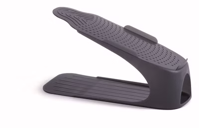 Organizér na topánky veľkosť 38-45 - farba: antracitová