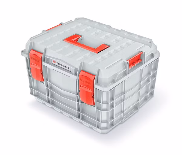 Limitovaná edícia - kufor na náradie C BLOCK PRO 45x38x29 cm - farba: sivá