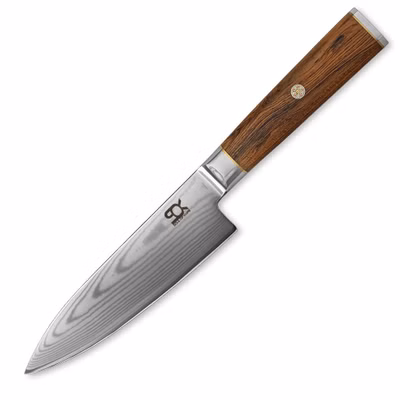 Nôž SOK kuchyňský Chef/Gyuto 152 mm Cocobolo White Damascus