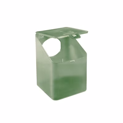 Kŕmidlo alebo napájačka s 1 otvorom - zelené - GAUN 30165